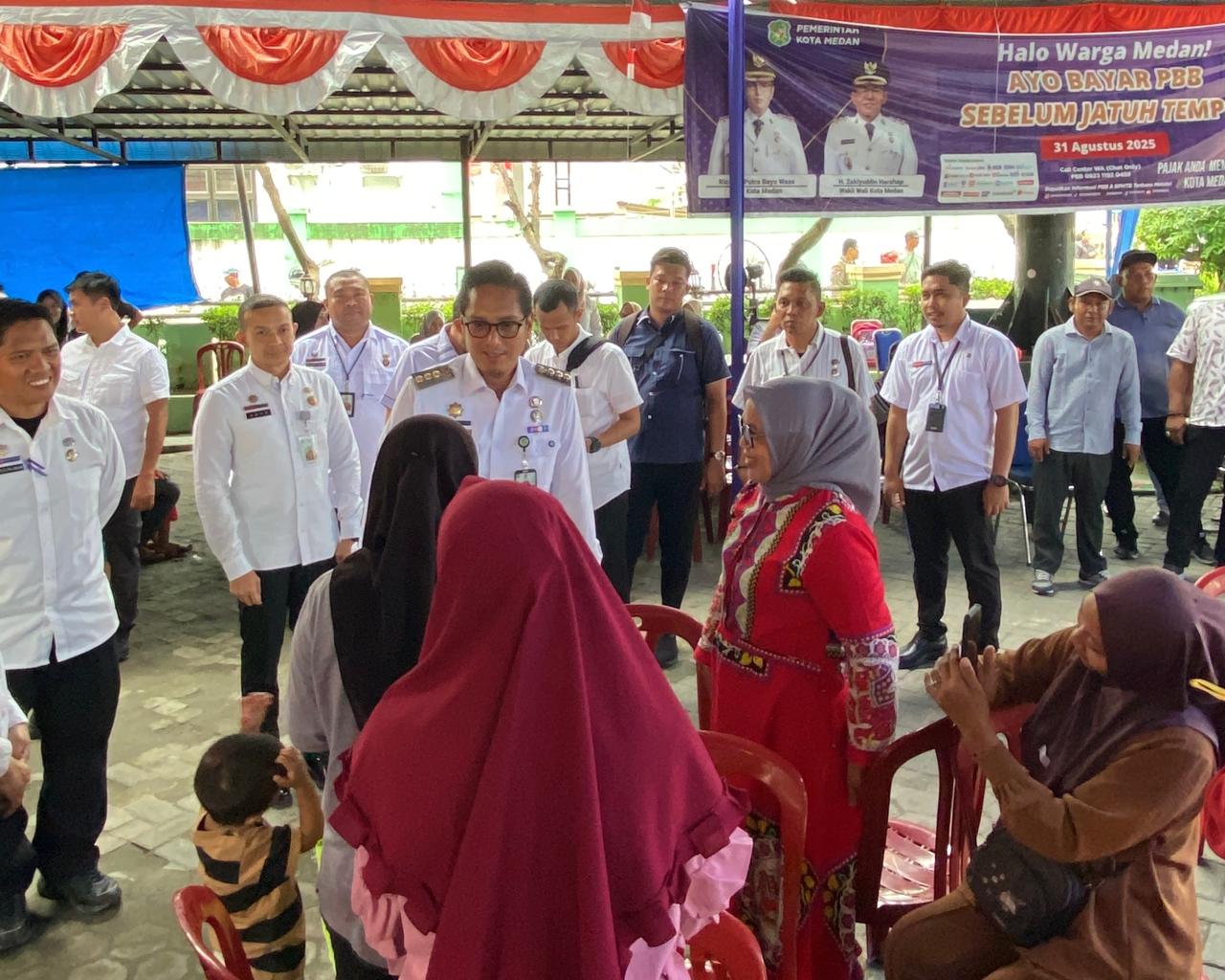 Pojok PBB Hadir di Mal Pelayanan Publik (MPP) Road Show Kecamatan Medan Marelan